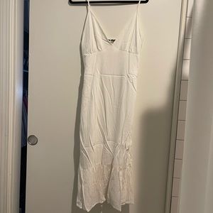 NEW low cut white dress